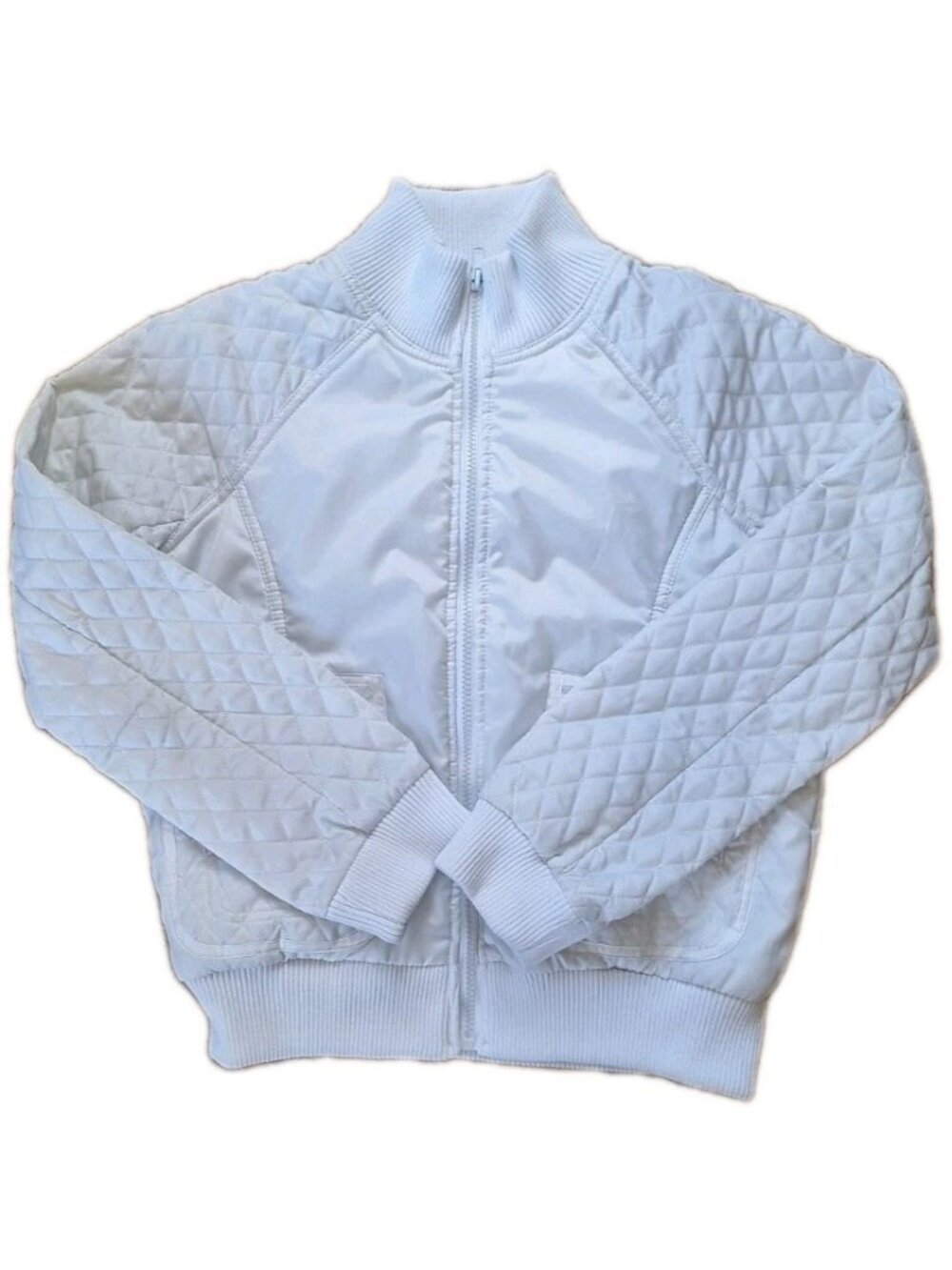 SIBLINGS WHITE PUFFY SPING JACKET WHITE SIZE XL
